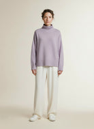 Full body view of the model wearing Copenhagen Muse Cmsienna Pullover Evening Haze