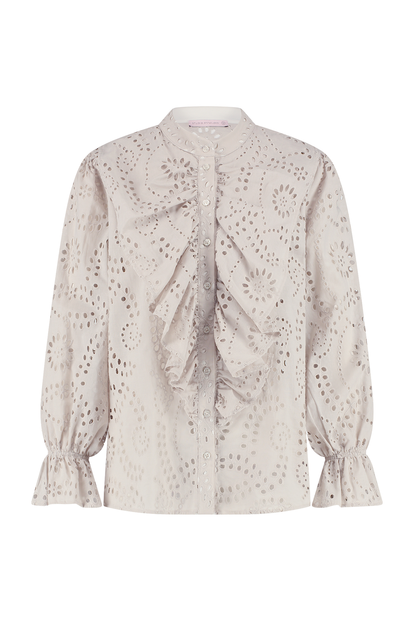 Studio Anneloes Marloes Embroidery Blouse Sand
