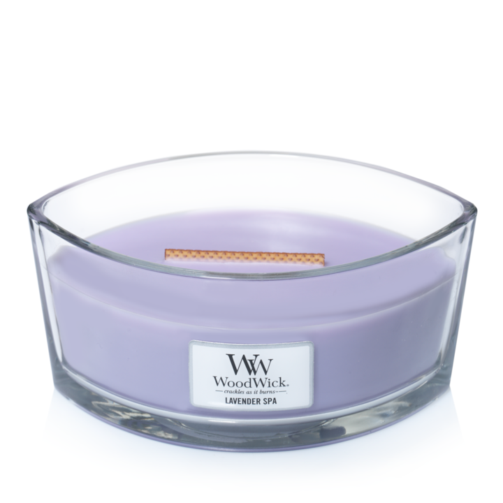 Woodwick Lavender Spa Ellipse Candle