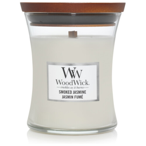 Woodwick Smoked Jasmine Medium Candle