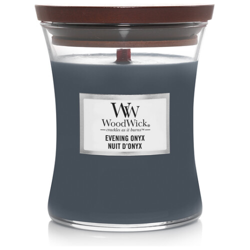 Woodwick Evening Onyx Medium Candle