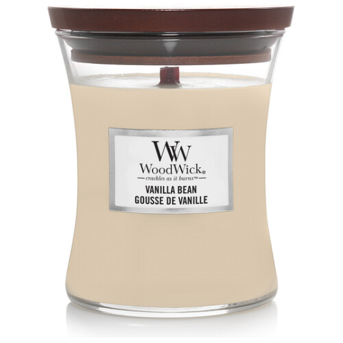 Woodwick Vanilla Bean Medium Candle