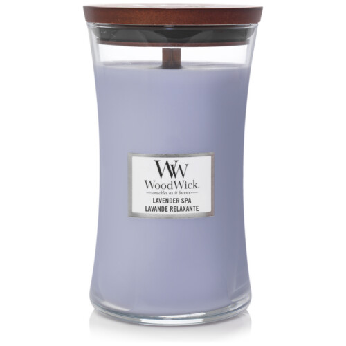 Woodwick Lavender Spa Large Candle