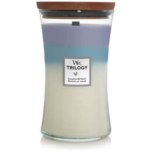 Woodwick Trilogy Calming Retreat Large Candle