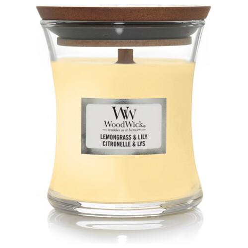 Woodwick Lemongrass & Lily Mini Candle