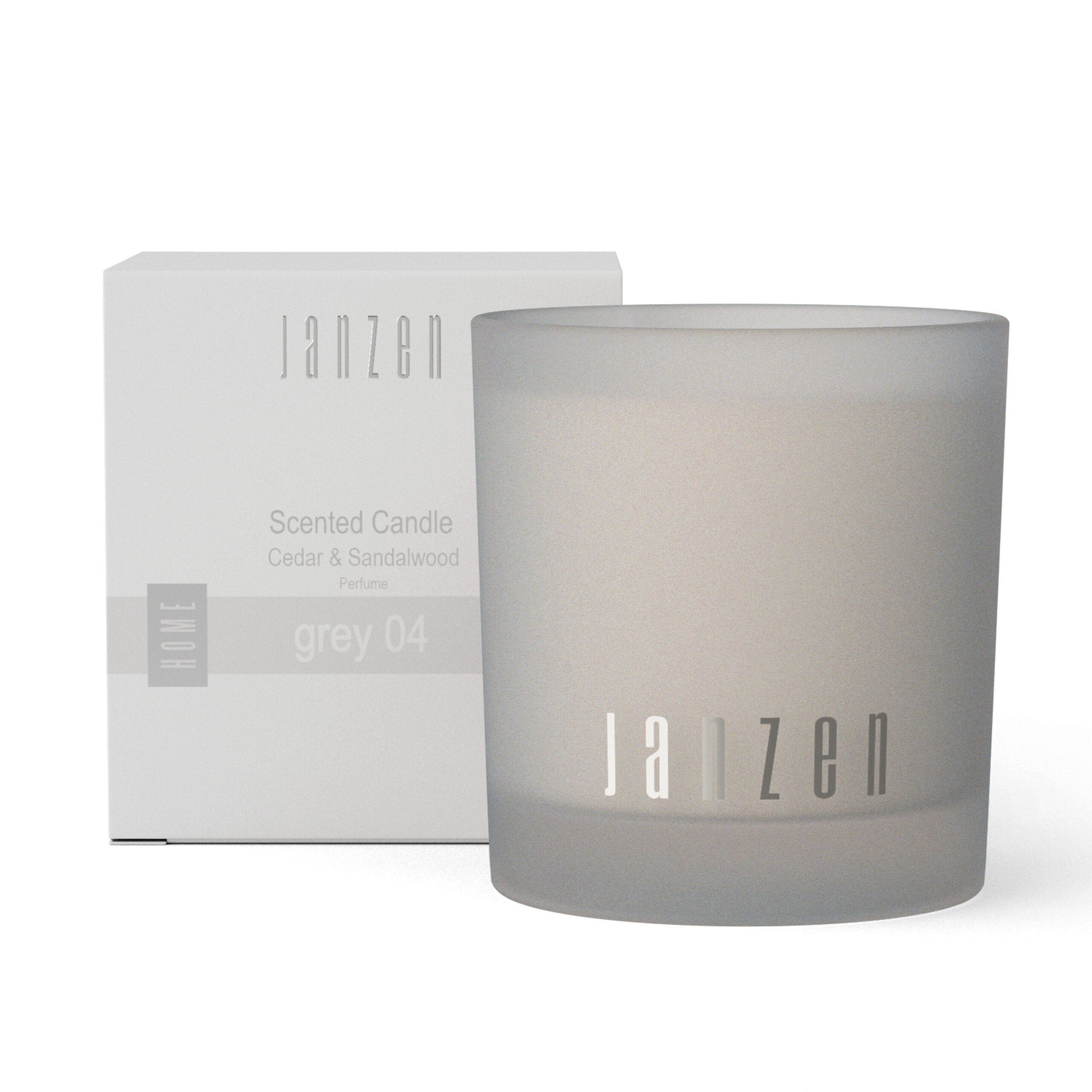 Janzen Scented Candle Grey 04 210 Gram