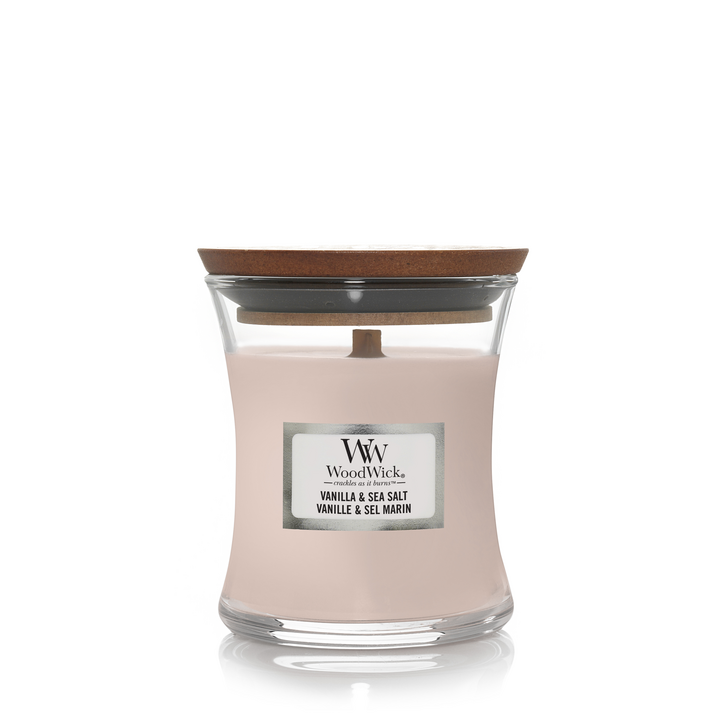 Woodwick Vanilla & Sea Salt Mini Candle