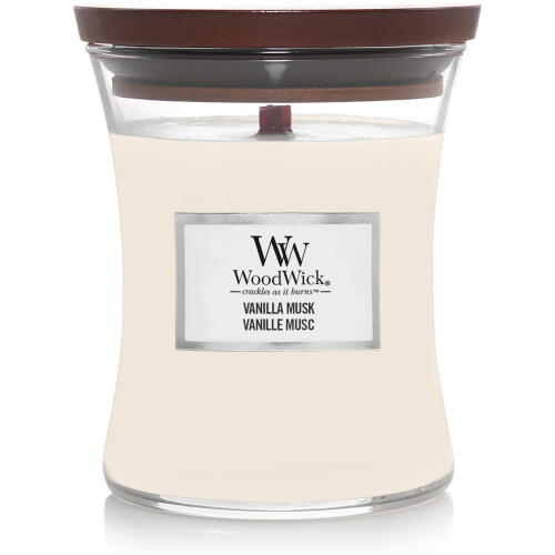 Woodwick Vanilla Musk Medium Candle