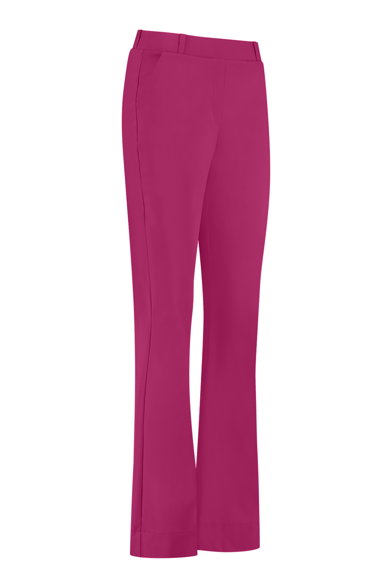 Studio Anneloes Flair Bonded Trousers Raspberry