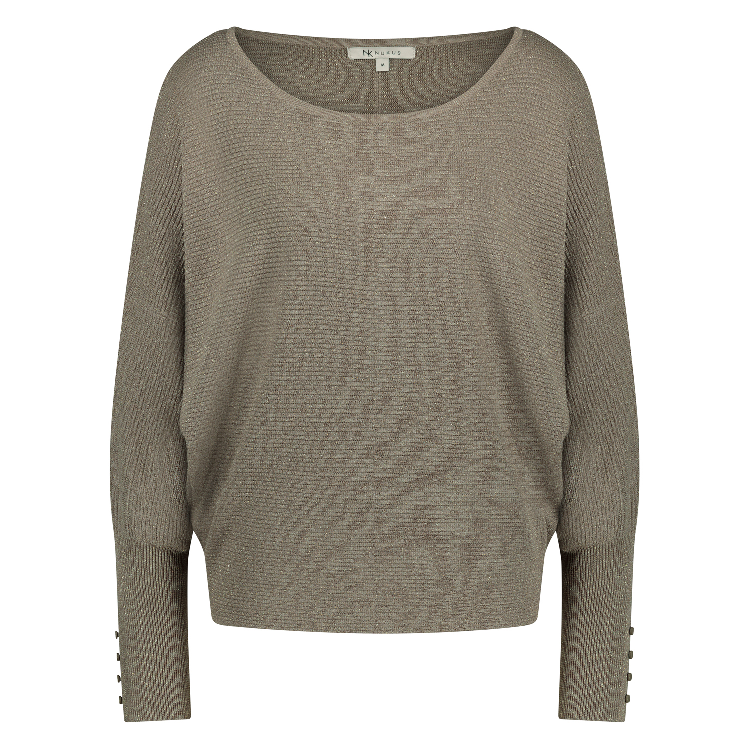 Nukus Mila Pullover Batwing Taupe