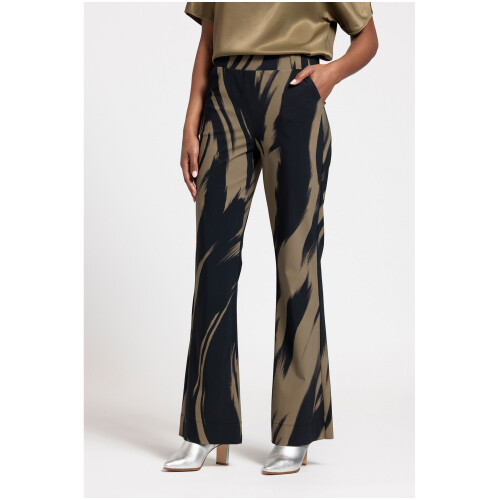 Studio Anneloes Flair Forest Trousers Black/earth