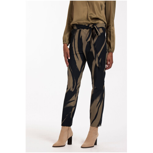 Studio Anneloes Dean Forest Trousers Black/earth