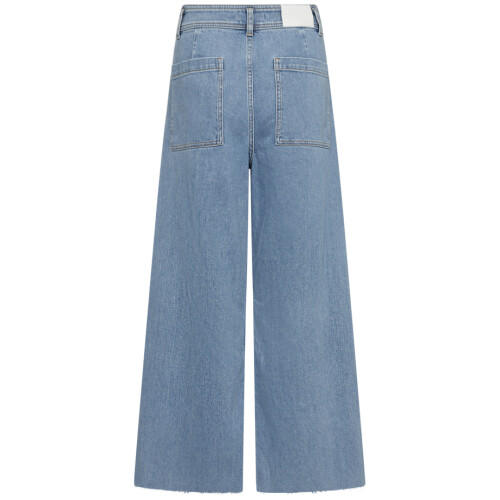 Co'Couture Fame Raw Ankle Jeans Used Denim