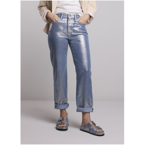 Summum Zoe-straight Jeans Comford Stretch Light Denim