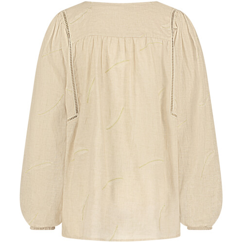 Nukus Cecile Blouse Feather Sand