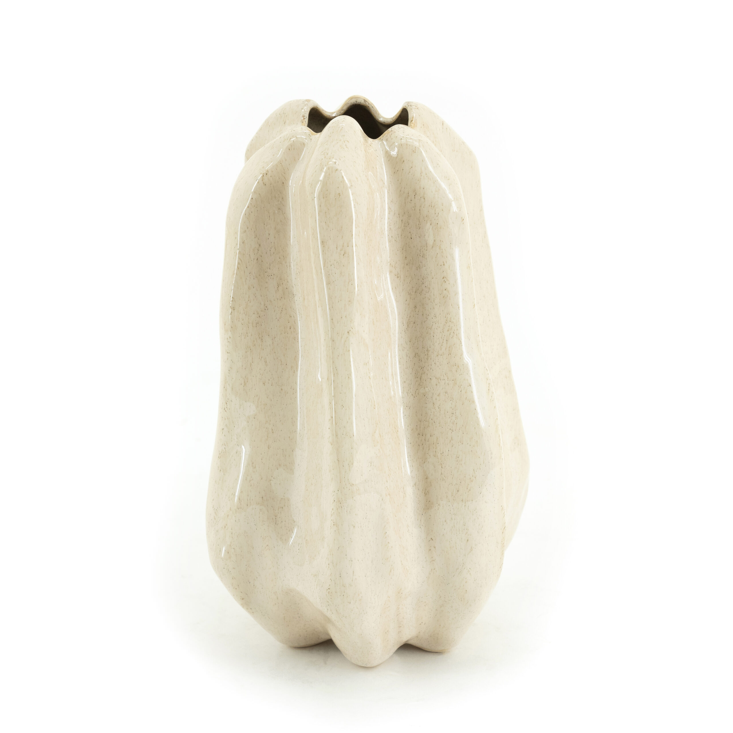 By Boo Vase Alba Small Beige