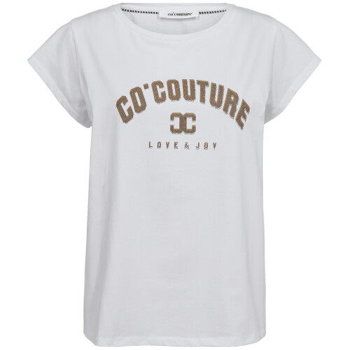 Co'Couture Dust Print Tee White