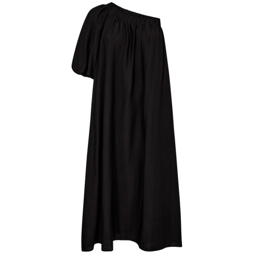 Co'Couture Hera Asym Puff Dress Black
