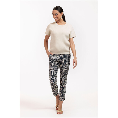 Studio Anneloes Startup Graphic Trousers Kit Dark Blue