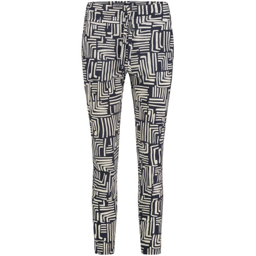 Studio Anneloes Startup Graphic Trousers Kit Dark Blue