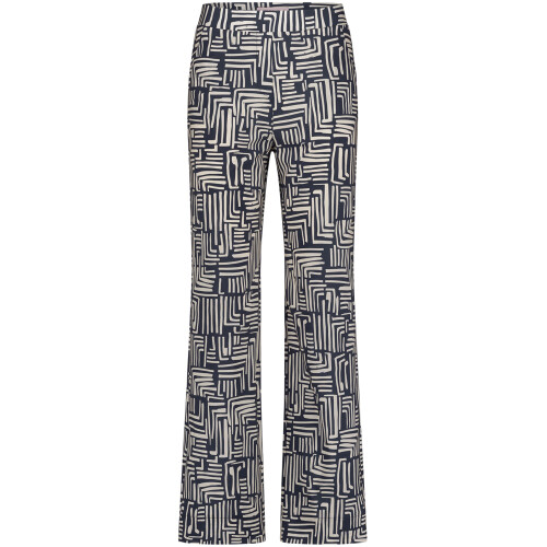 Studio Anneloes Lexie Graphic Trousers Kit Dark Blue