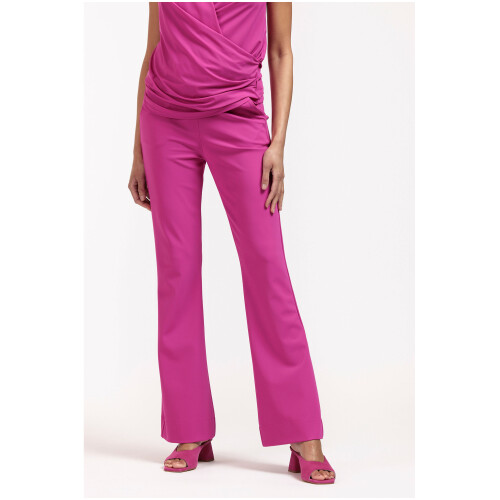 Studio Anneloes Flair Bonded Trousers New Fuchsia