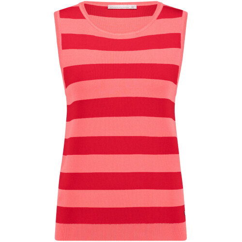 Studio Anneloes Quinny Sls Stripe Pullover Coral/red