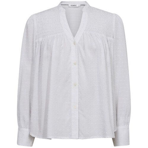 Co'Couture Adina Drop Shirt White